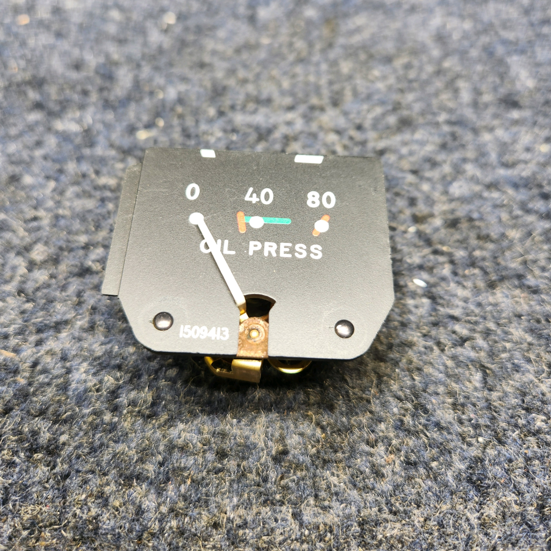 Used aircraft parts for sale, 1509413 BEECHCRAFT F35 OIL PRESSURE GAUGE INDICATOR