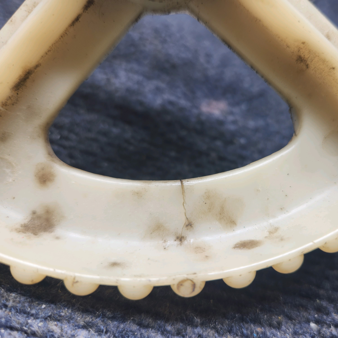 Used aircraft parts for sale, 35‑524542‑10 BEECHCRAFT 95-55B Elevator Tab Control Wheel Assembly (Including Bracket)