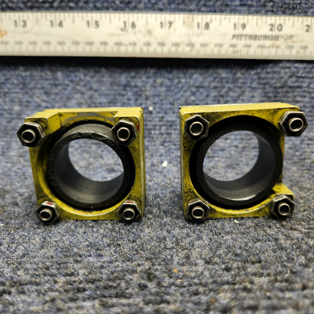 Used aircraft parts for sale, 68272-002, 68272-003 PIPER PA28-161 Warrior III CONTROL WHEEL PLATE W BUSHING "PRICE PER EACH"