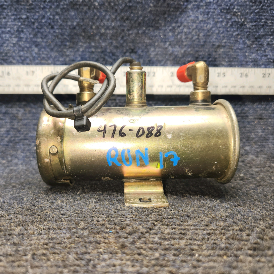 Used aircraft parts for sale, 476-088 Facet Electronic Fuel Pump 24V