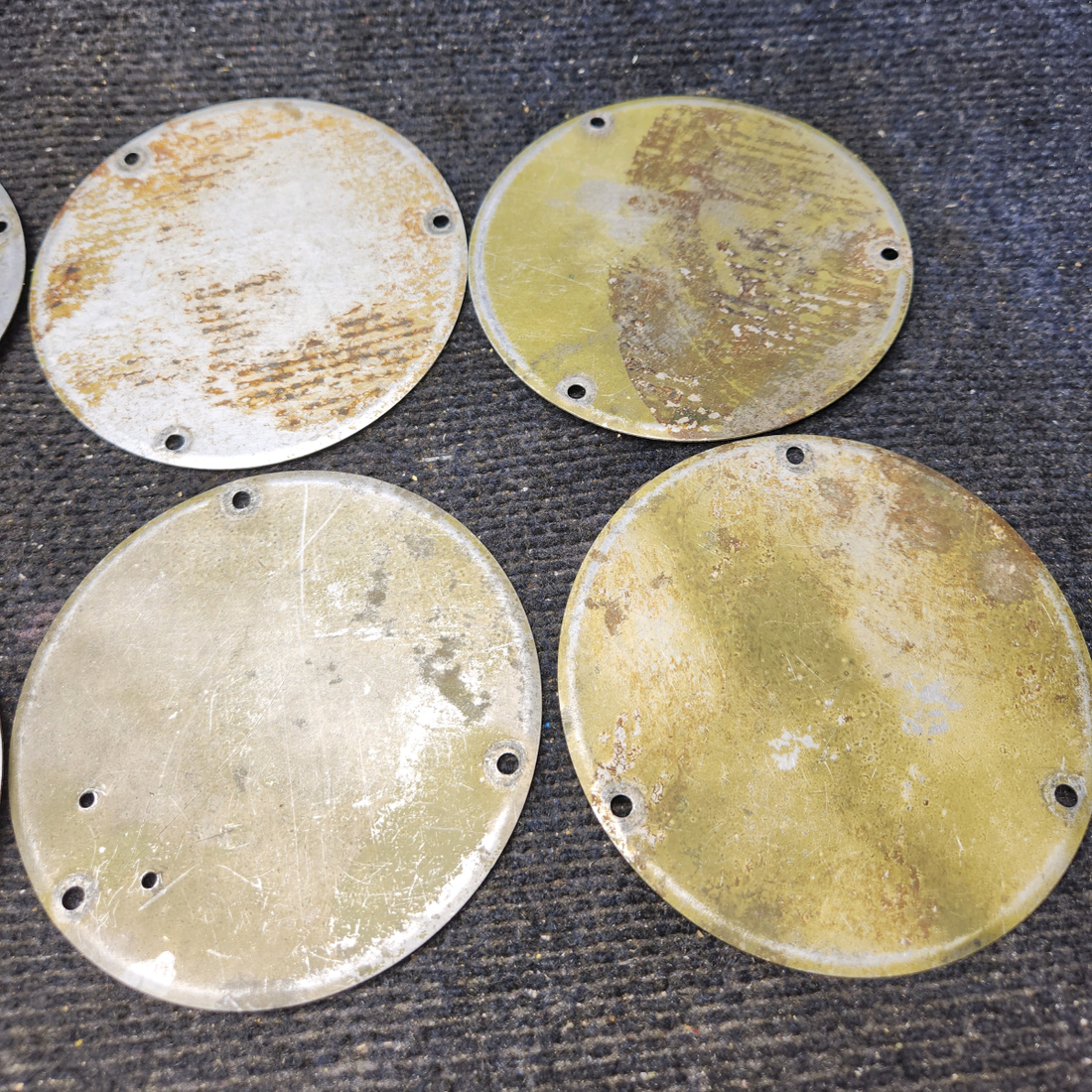 Used aircraft parts for sale, S225-1, S225-2 Cessna C175 Lot of Different Plate Covers