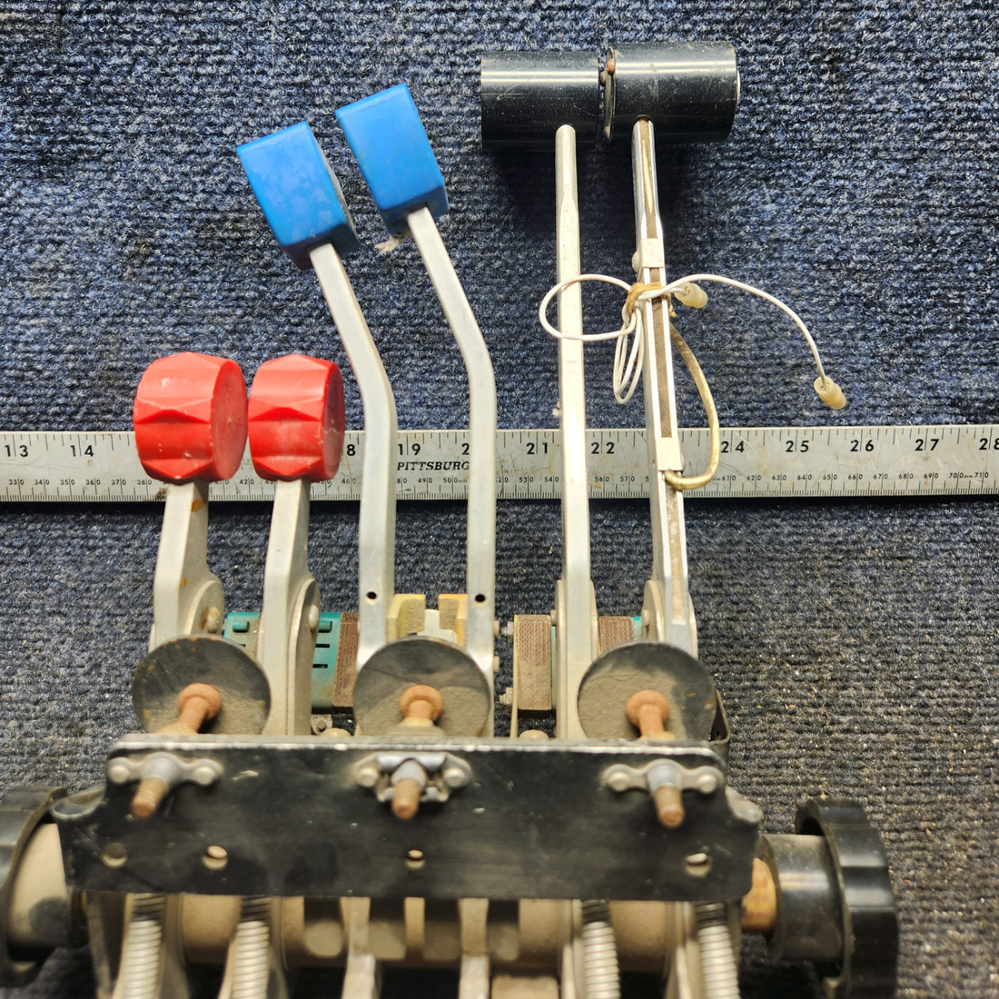 Used aircraft parts for sale, 50331-003 Piper Cheyenne II Control Pedestal / Quadrant Assembly with Switches