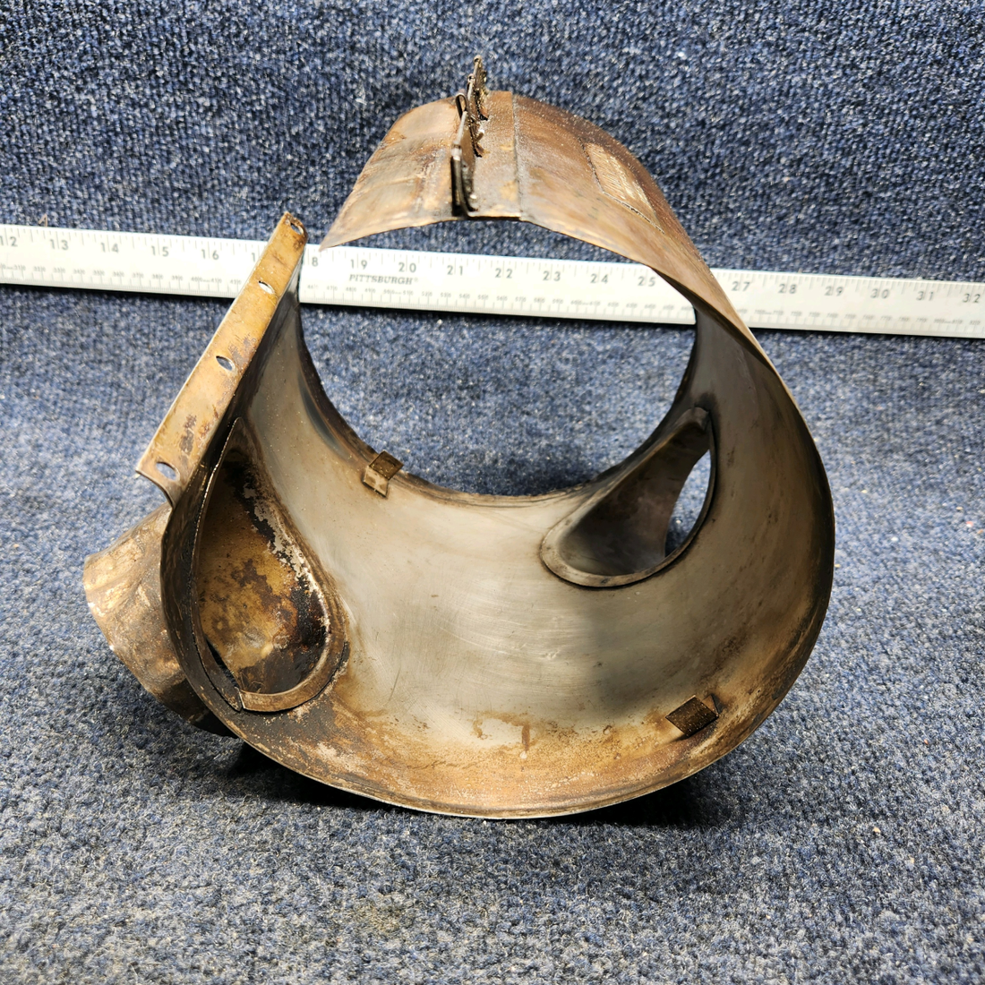 Used aircraft parts for sale, 35-950129-1 BEECHCRAFT F35 SHROUND ASSY EXHAUST