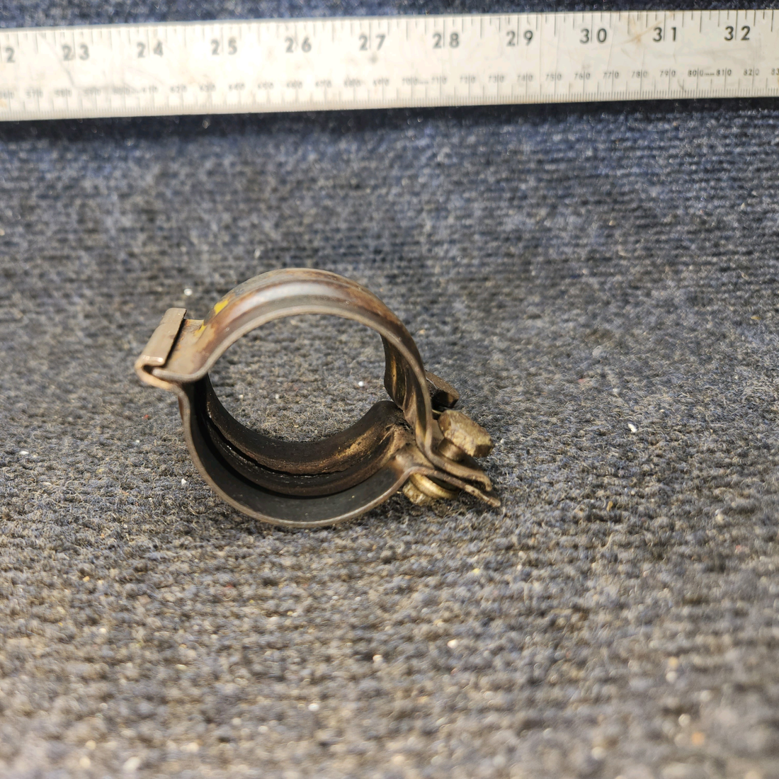 Used aircraft parts for sale, 0550176-50 Cessna 172E Exhaust Clamp Assy
