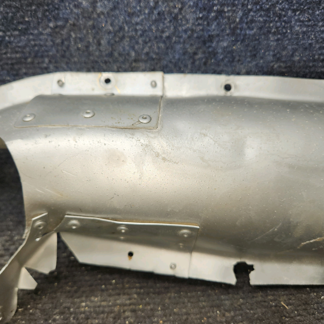 Used aircraft parts for sale, 63723-002 Piper PA-28-140 Carburetor Heat Bottom Shroud