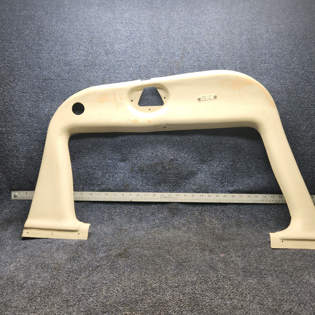 Used aircraft parts for sale, 78085-013 Piper PA34-201T AFT Cabin Door Upper Cover