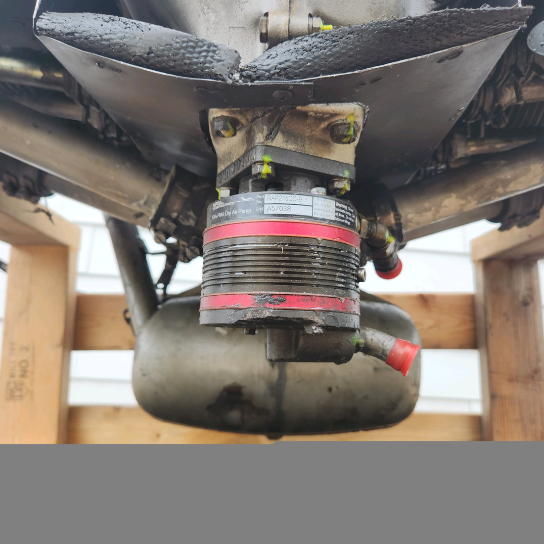 Used aircraft parts for sale, O-200-A TCM Continental O-200-A cessna 150G Aircraft Engine "Prop Strick"
