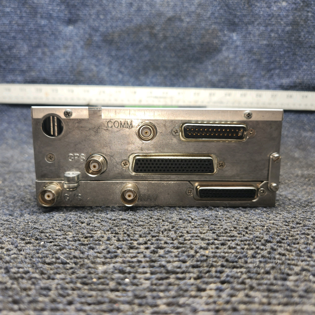 Used aircraft parts for sale, 011-01060-40 Garmin GNS 430W Cessna 172E WAAS GPS/COM/NAV With Tray and Connectors