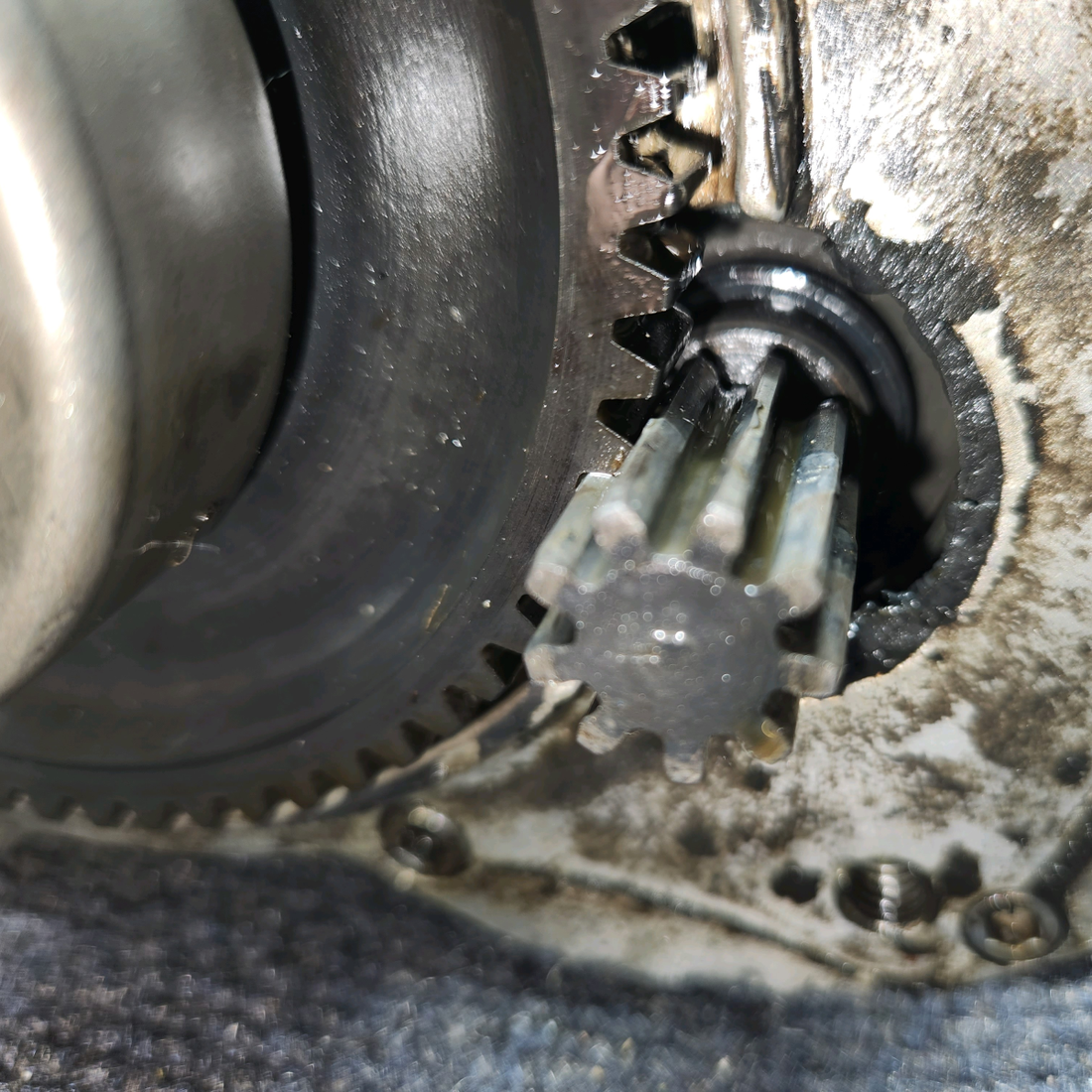 Used aircraft parts for sale, 1908539 Continental O-300-A Cessna 172 Continental Starter Motor – Includes Gears & Clutch