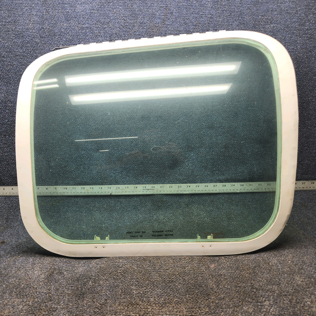 Used aircraft parts for sale, 35-410291-147 BEECHCRAFT 95-55B Cabin Rear Window Assembly - RH