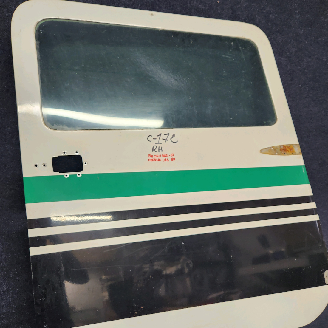 Used aircraft parts for sale, 0511460-10 Cessna  [part_model] CABIN DOOR STRUCTURE RH WITH WINDOW
