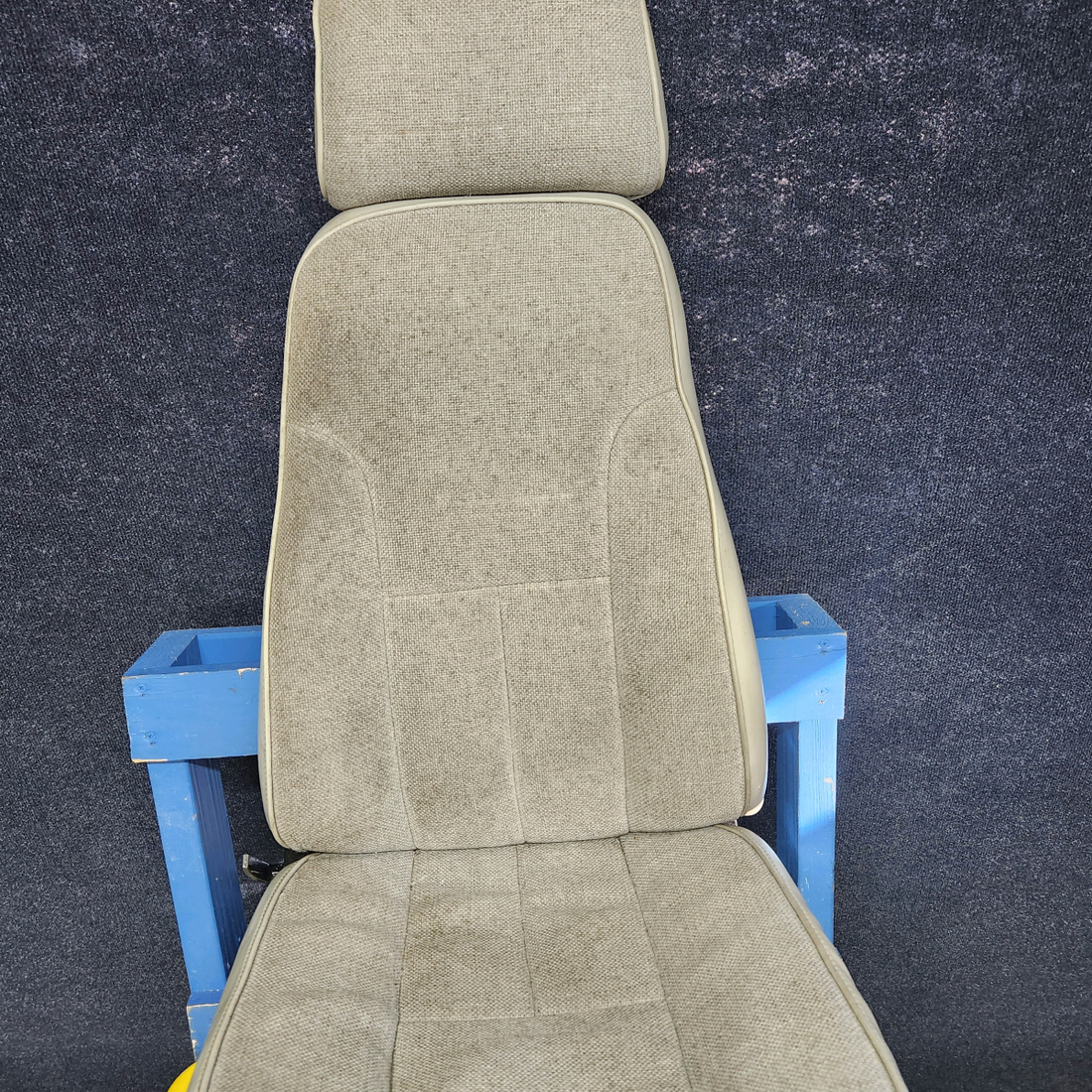 Used aircraft parts for sale, 89026-002 PIPER PA28-161 Warrior III SEAT ASSY LH-PILOT   MECHANICAL GOOD CONDITIONS