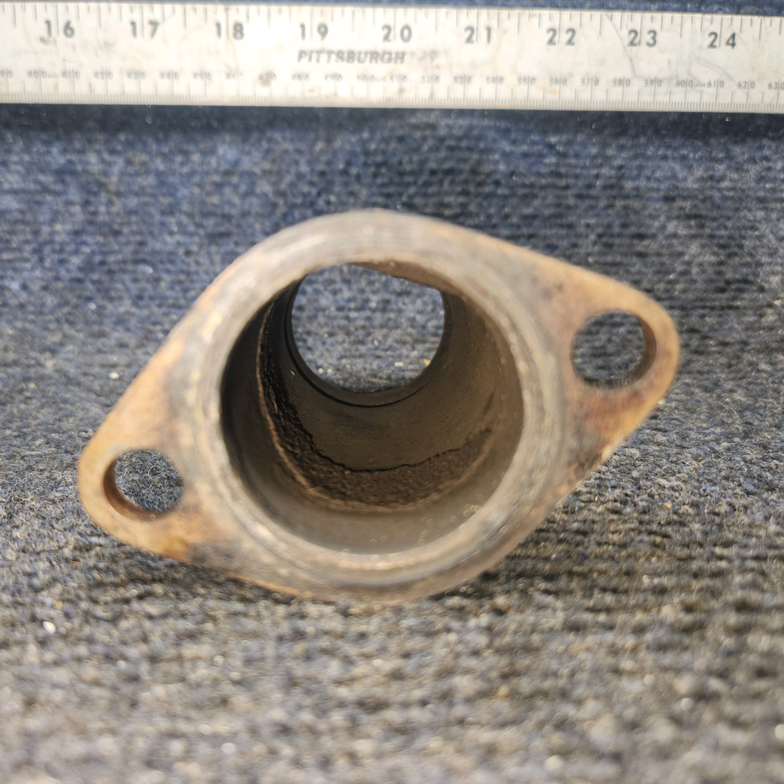 Used aircraft parts for sale, 0450338-14 Continental O-300-D Cessna 172F Exhaust Straight Riser