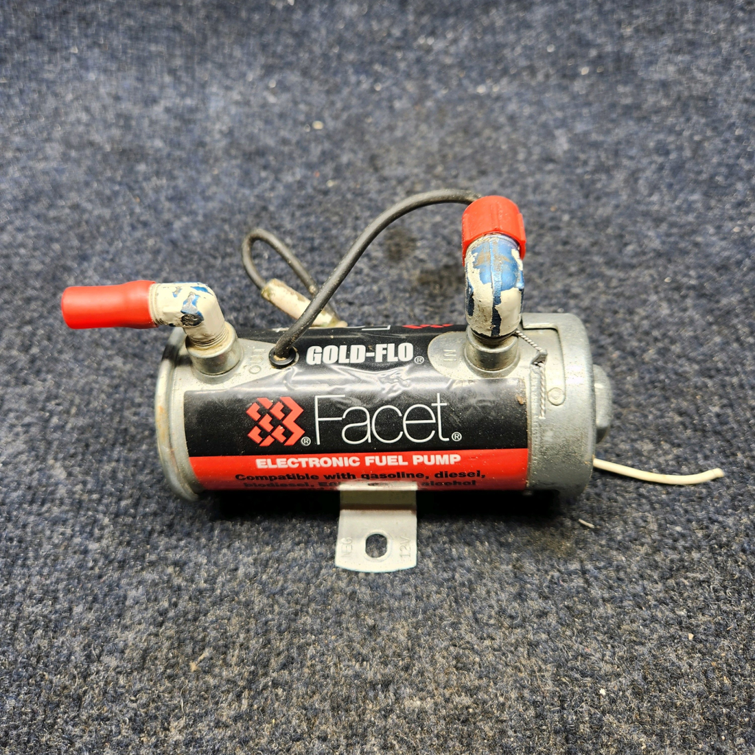 Used aircraft parts for sale, 477-060 BEECHCRAFT F35 FACET FUEL PUMP ASSY (VOLTS: 12)