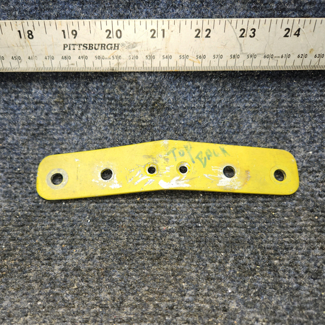 Used aircraft parts for sale, 20315-000 PIPER PA-24-250 Strap Main Spar Attachment Upper