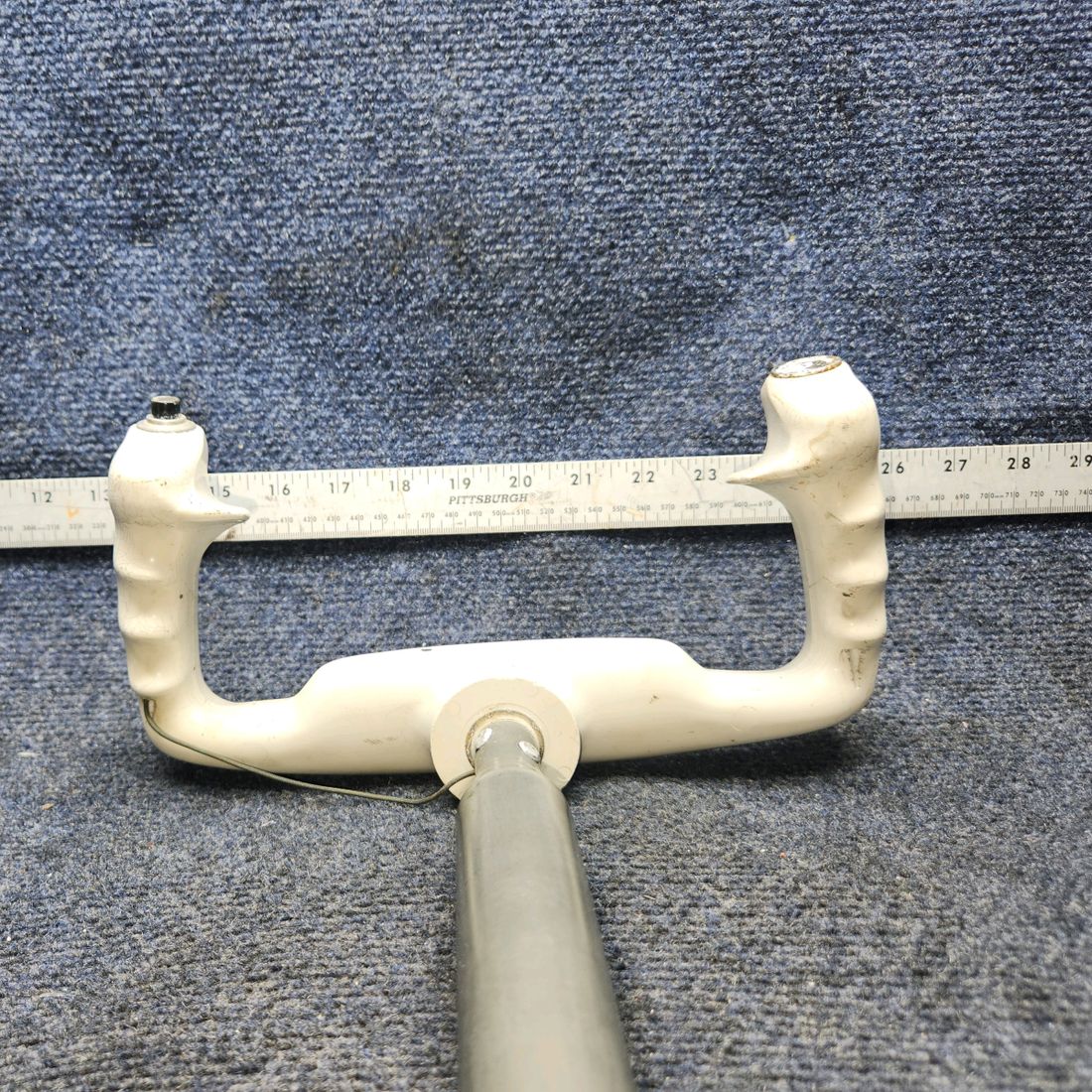 Used aircraft parts for sale, 35-380060-19 Beechcraft A24R Control Yoke LH or RH W/ Tube 1 1/4