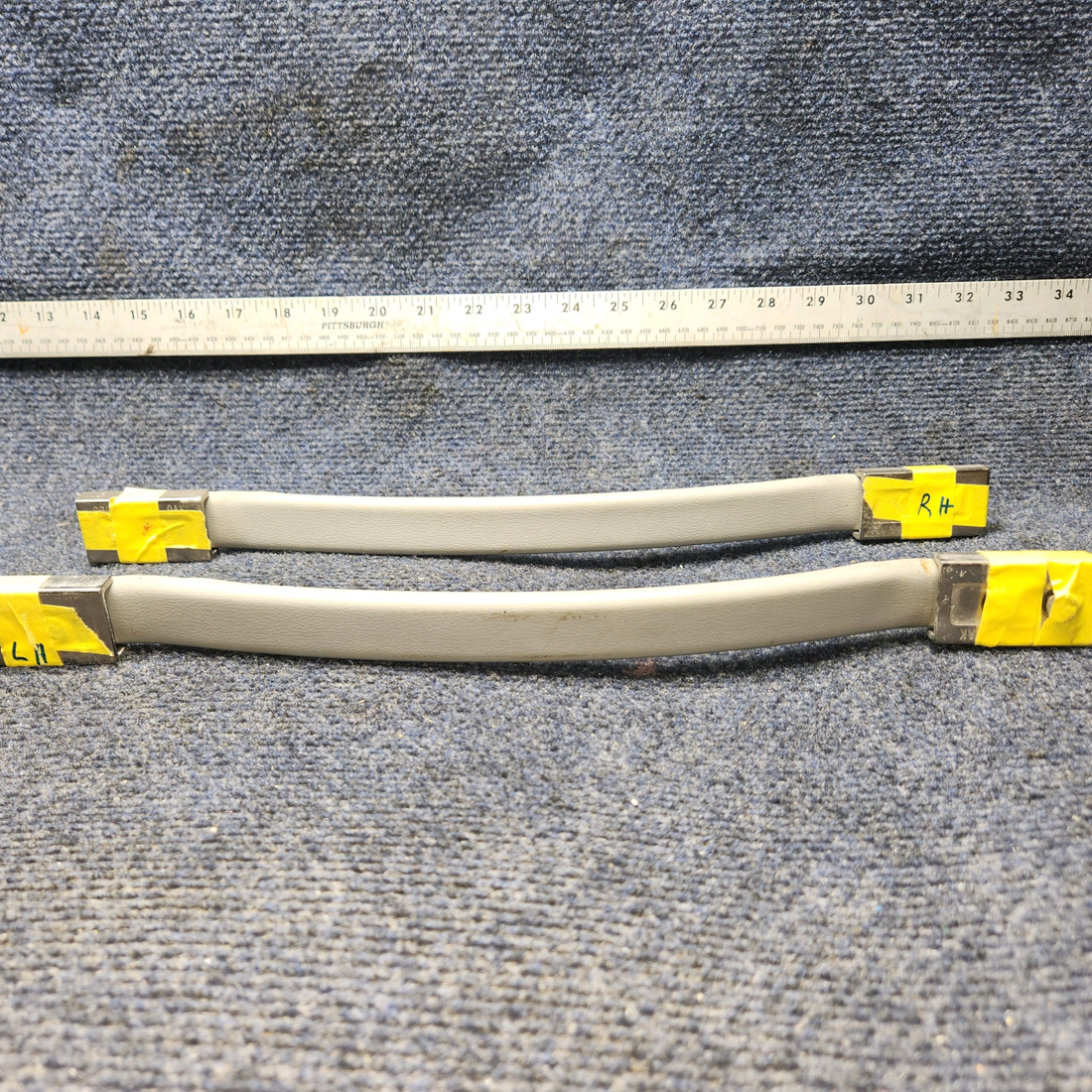 Used aircraft parts for sale, S2448-1 Cessna 172RG Door Pull Assy LH and RH With Cap. (Price Per Each)