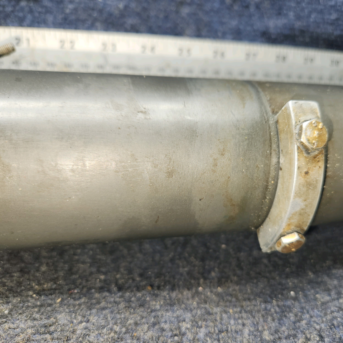 Used aircraft parts for sale, 169-524071-7 Beechcraft A24R Tube Assembly Flap Torque RH