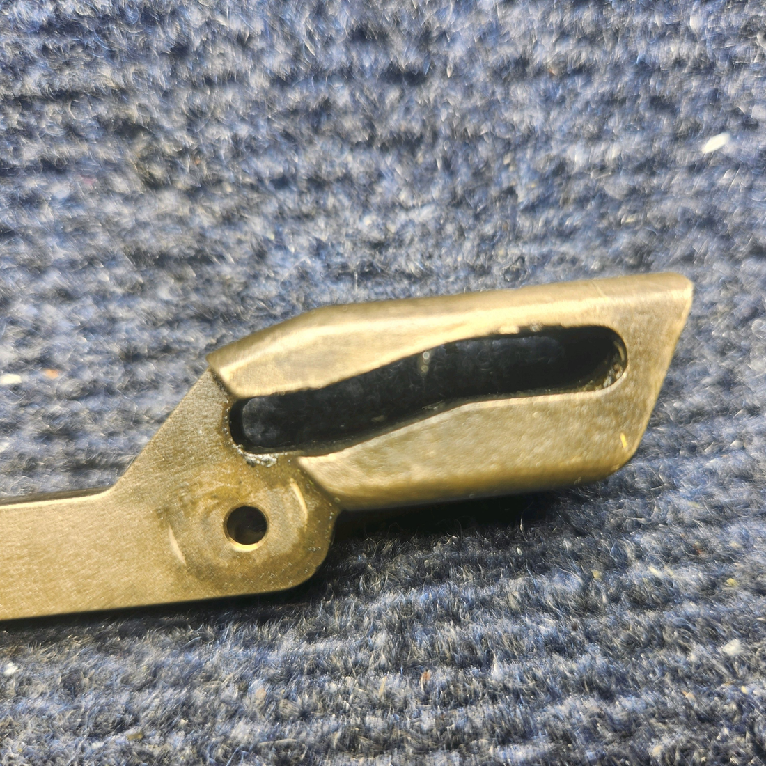 Used aircraft parts for sale, 35-400417-1 Beechcraft F33A BOLT CABIN DOOR LATCH BOLT AFT