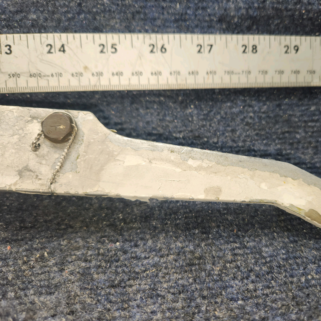 Used aircraft parts for sale, 67109-000 PIPER PA28RT-201 Nose Gear Arm Assy