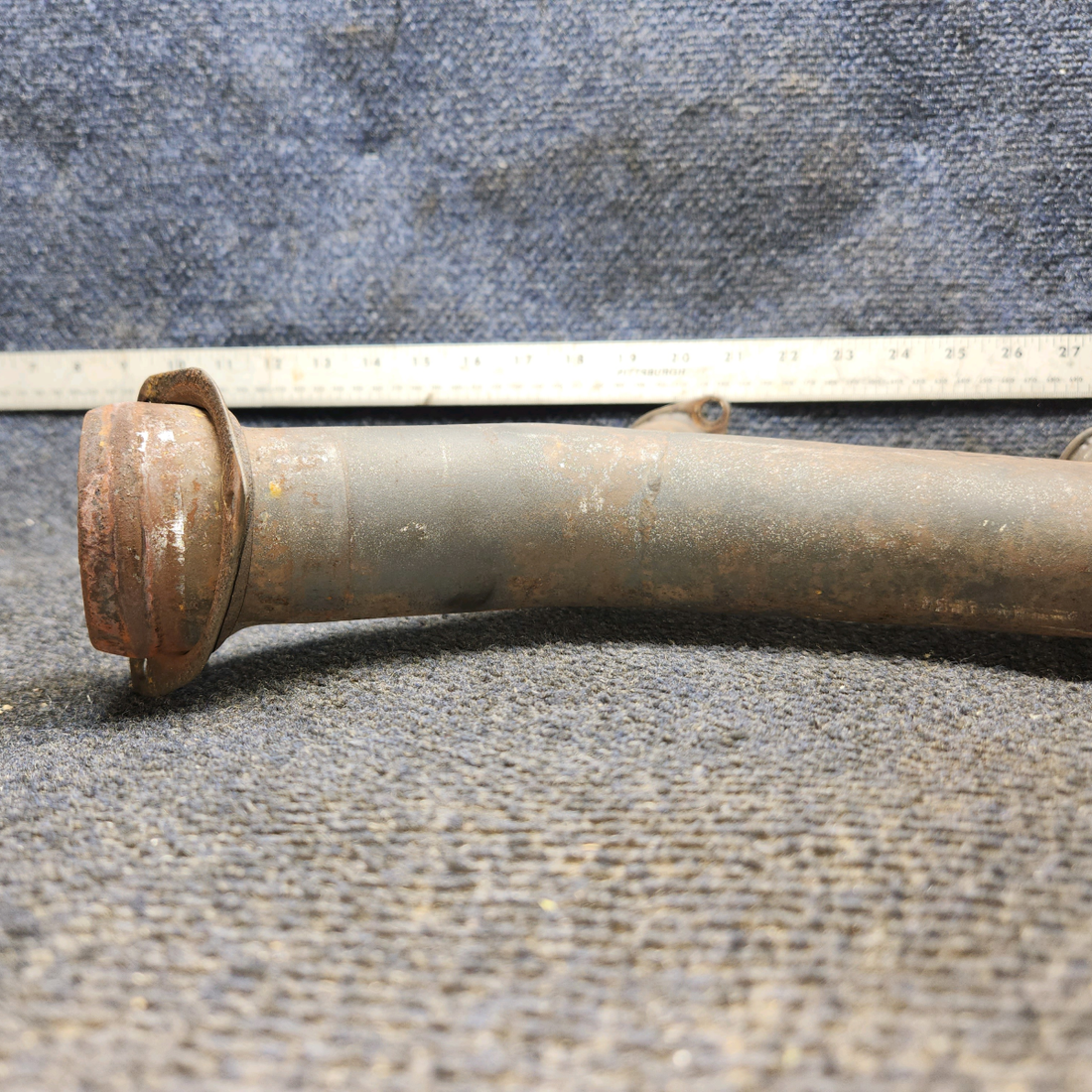 Used aircraft parts for sale, 35-950118 Beechcraft 35-33 Exhaust Stack with EGT Boss – LH