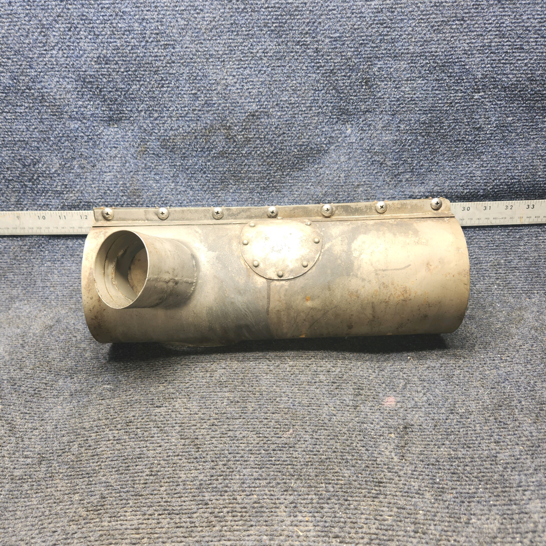 Used aircraft parts for sale, 099001-138 Beechcraft A24R Exhaust shroud