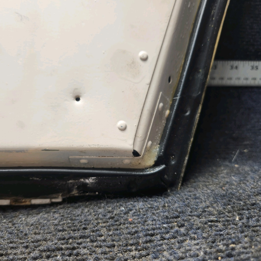Used aircraft parts for sale, 66793-018 piper PA-28-181 Baggage Door Assembly w/ Lock & Latch