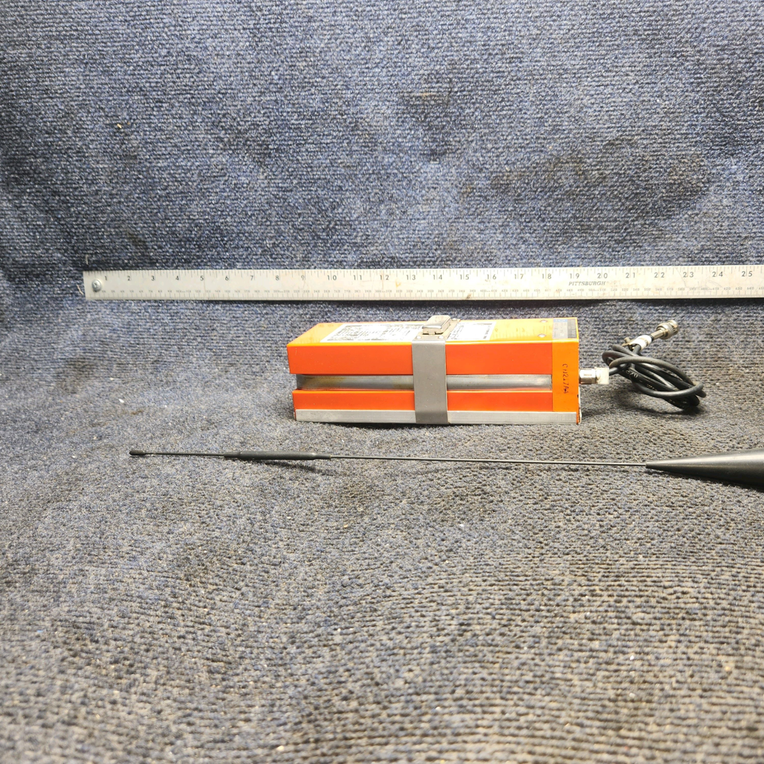 Used aircraft parts for sale, TSO C91 Narco Avionics Cessna 182G Emergency Locator Transmitter ELT