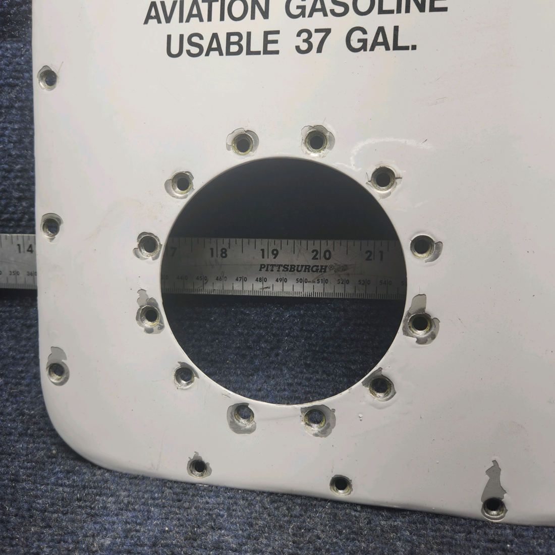 Used aircraft parts for sale, 95-110041-62 Beechcraft F33A DOOR ASSY FUEL ACCESS RH