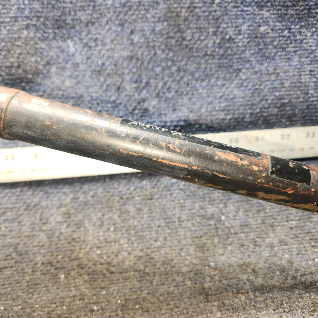 Used aircraft parts for sale, 0510166-6, 0510171-1 Cessna 172E Flap Lever Assembly with Ratchet and Spacers