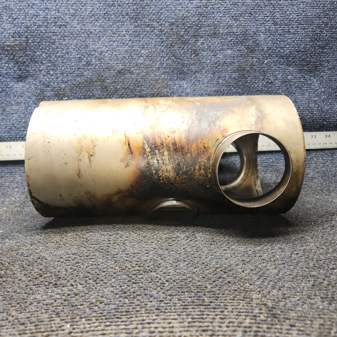 Used aircraft parts for sale, 0550176-38 Cessna 172E Shroud Assy Exhaust - RH