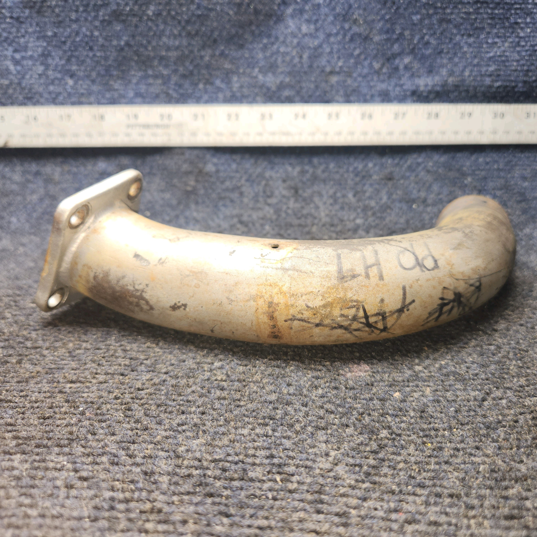 Used aircraft parts for sale, 96-950002-9 BEECHCRAFT 95-55B Exhaust Stack Assembly – Cylinder #6, RH Engine