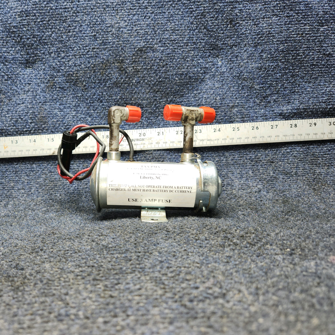 Used aircraft parts for sale, CA35328-800E PIPER PA-24-250 Facet Fuel Pump Assembly (Volts: 12)