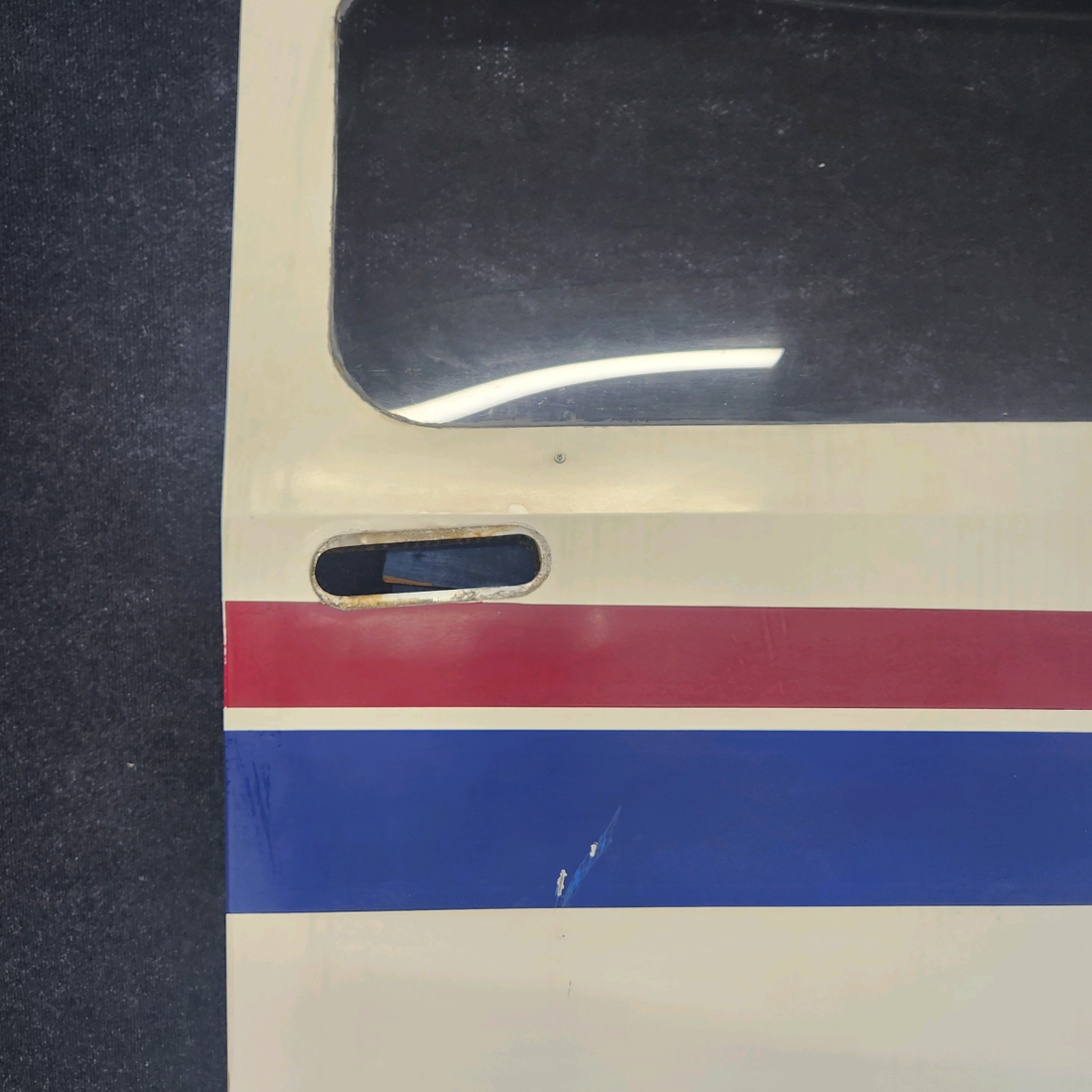 Used aircraft parts for sale, 169-420010-651 Beechcraft A23A Musketeer Custom III STRUCTURE CABIN DOOR RH