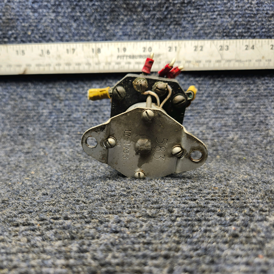 Used aircraft parts for sale, 6041H50A Beechcraft A24R Relay Solenoid 12 Volts