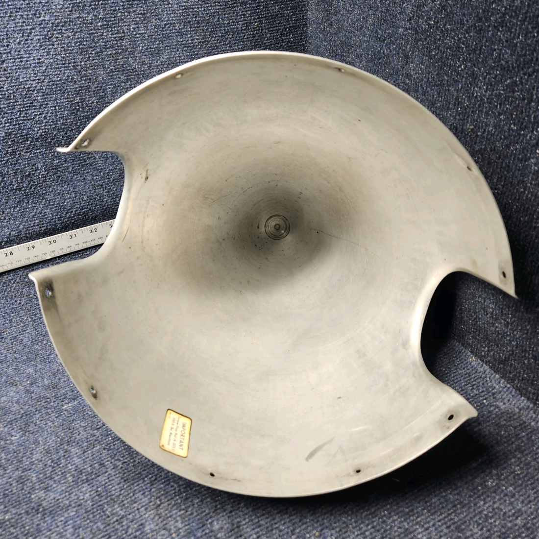 Used aircraft parts for sale, HC-A2V20-4A1 Hartzell BEECHCRAFT F35 HARTZELL TWO BLADE PROPELLER W/ ADAPTER KIT & LOGS (PROP STRUCK)