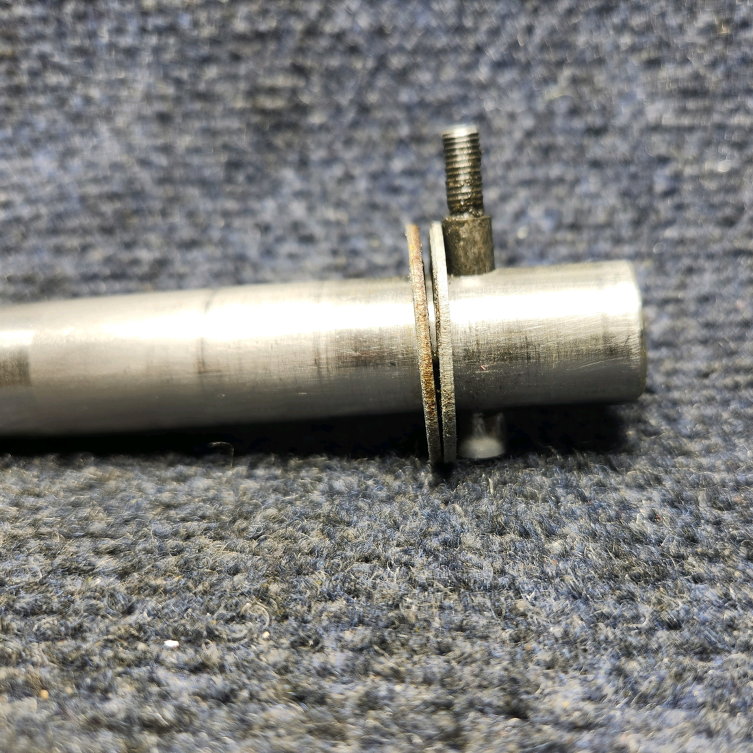 Used aircraft parts for sale, 169-810043 Beechcraft A24R Pin Side Brace