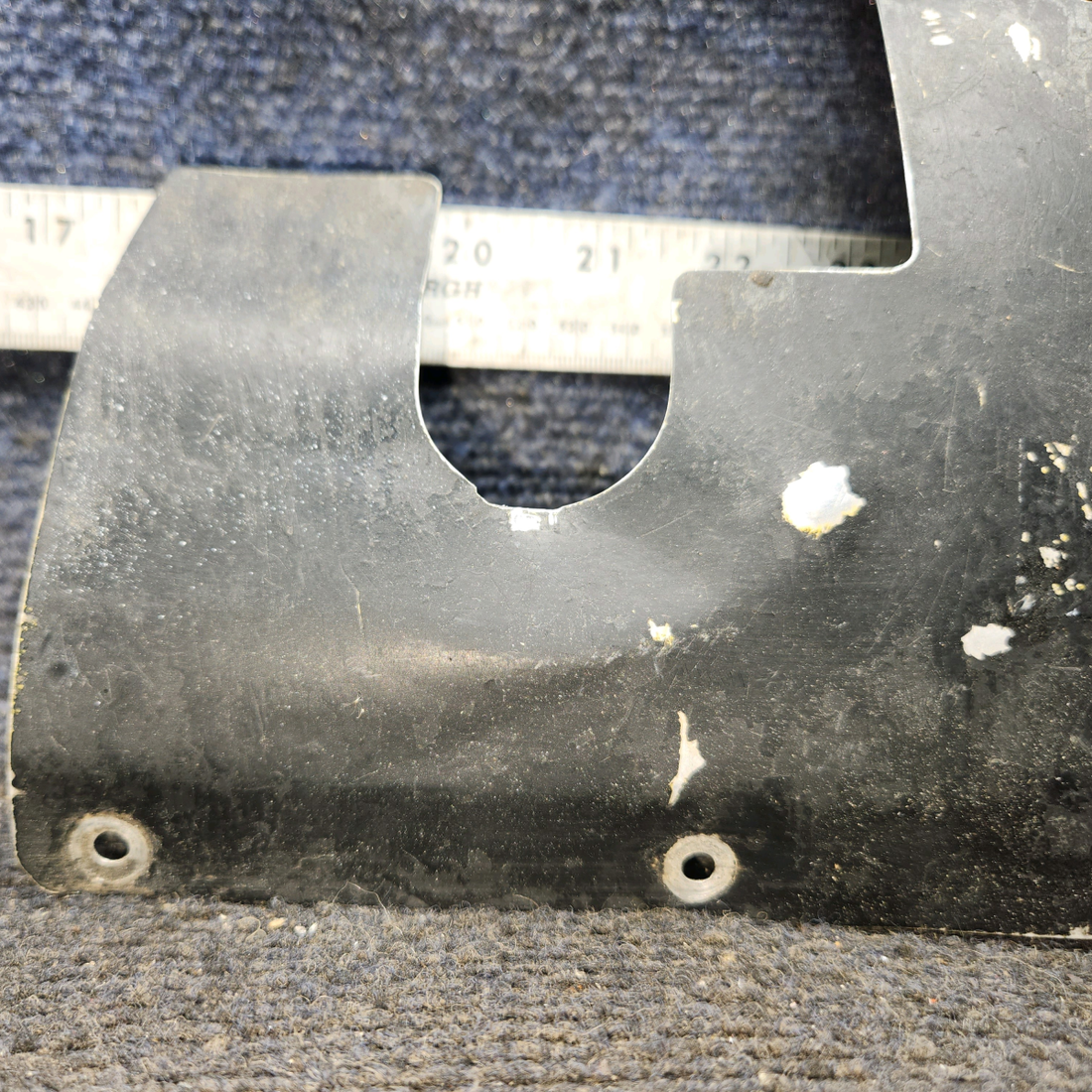 Used aircraft parts for sale, 0411599-5 cessna 150G Rudder Bar Shield - LH