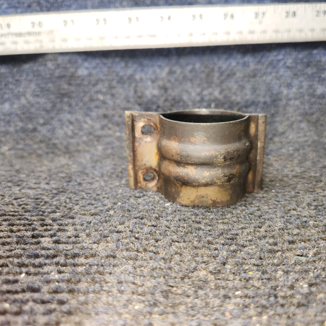 Used aircraft parts for sale, 0550176-50 Cessna 172E Exhaust Clamp Assy