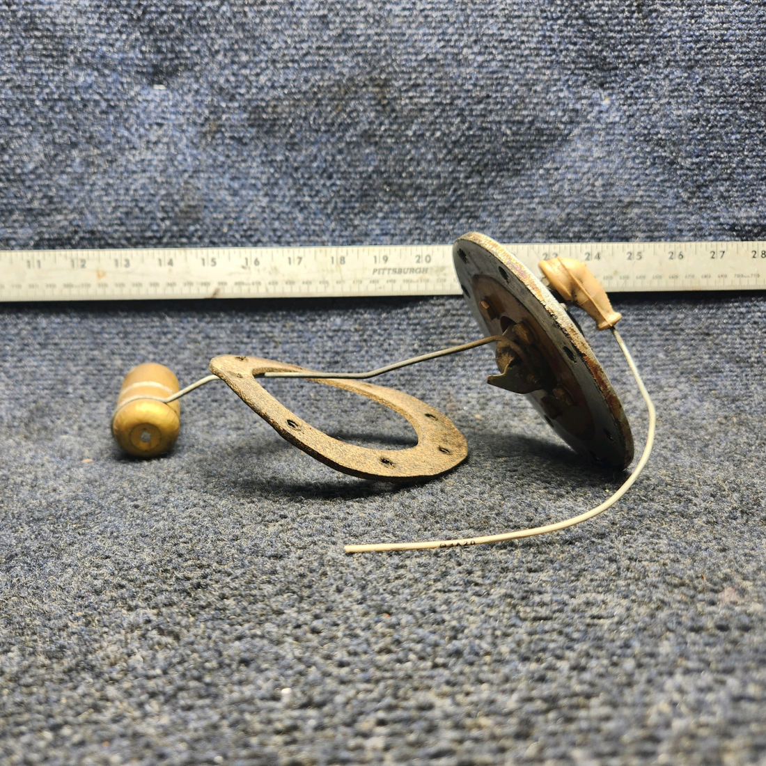 Used aircraft parts for sale, 169-380066-1 Beechcraft A24R Fuel Level Transmitter LH