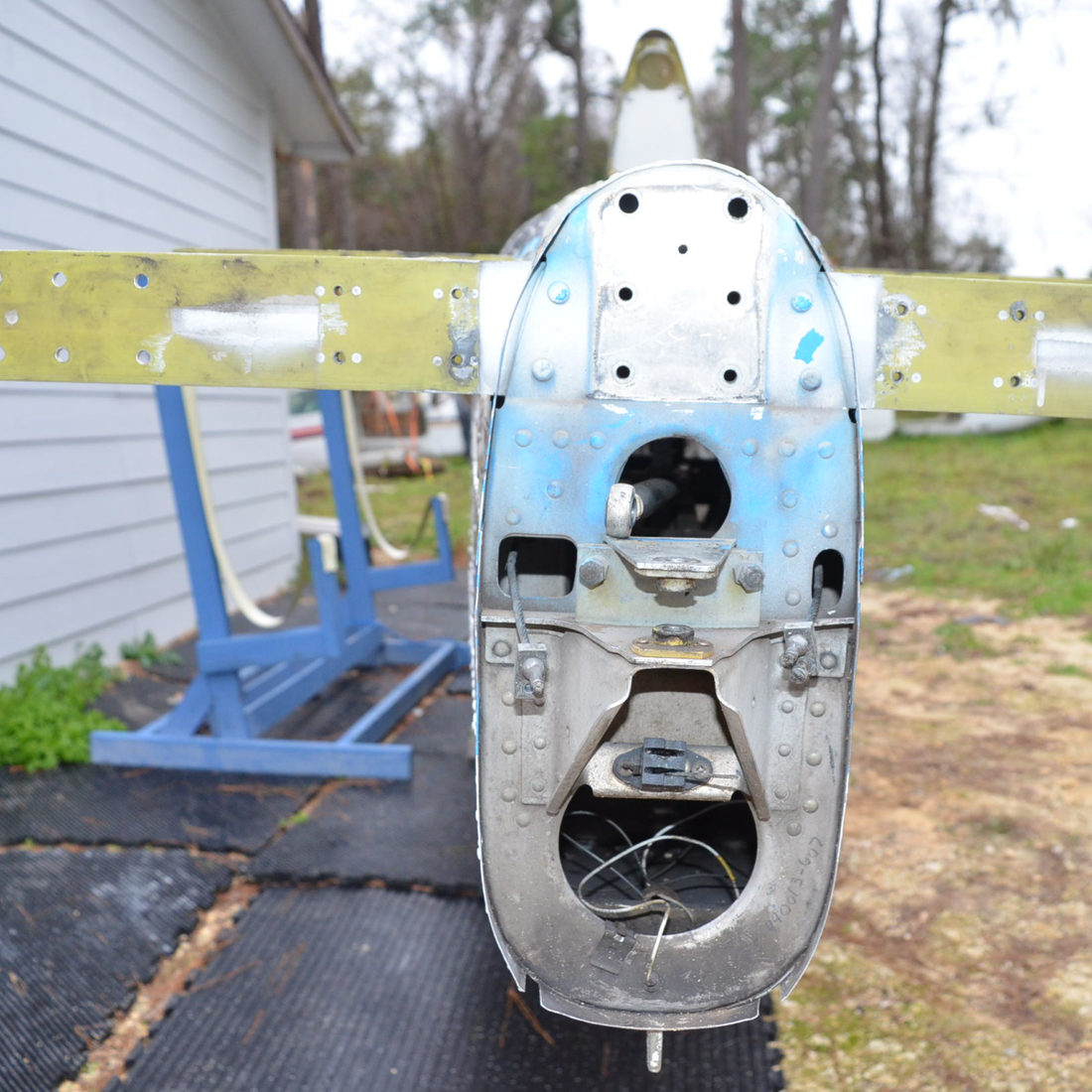 Used aircraft parts for sale, 95-B55 Baron BEECHCRAFT 95-55B FUSELAGE WITH BELLY LANDING, DAMAGE NOSE