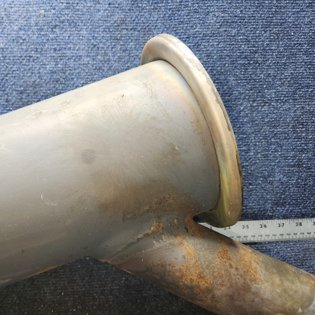 Used aircraft parts for sale, 0750161-28 Cessna 182G Muffler Assy