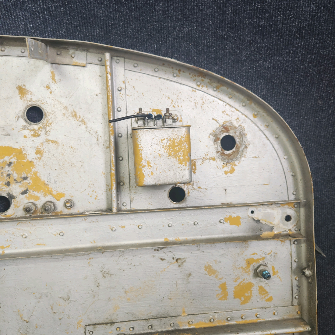 Used aircraft parts for sale, 169-400010-687 Beechcraft A23A Musketeer Custom III FIREWALL ASSEMBLY