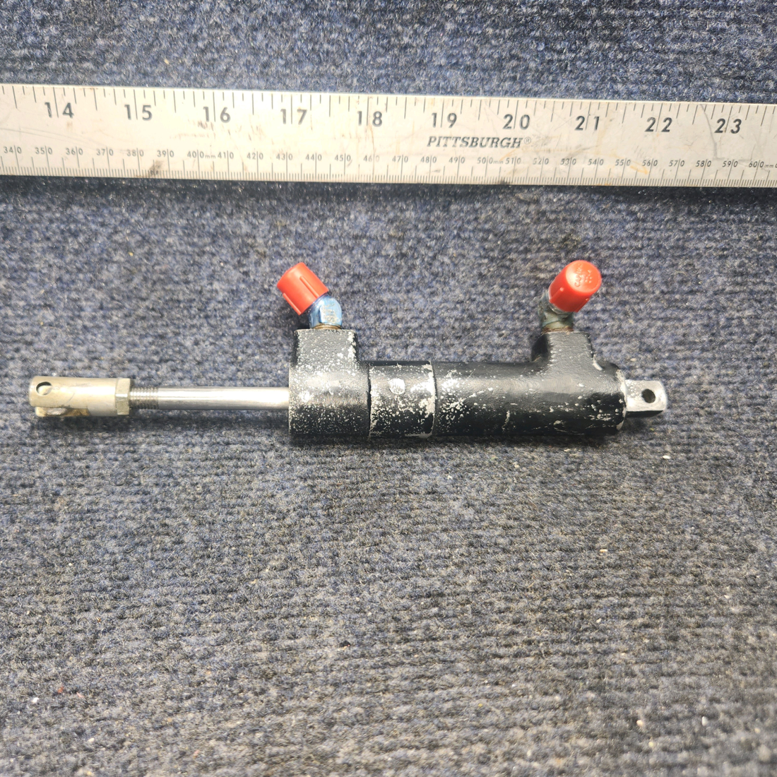 Used aircraft parts for sale, 96-380034-5 Beechcraft A24R Master Brake Cylinder