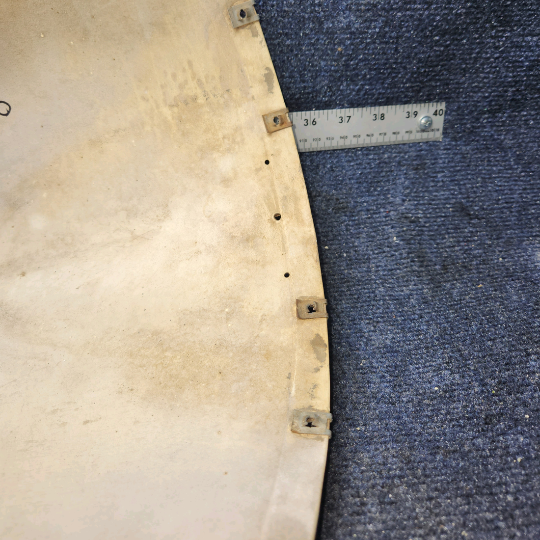 Used aircraft parts for sale, 62629-000 Piper PA28-140 Tail Cone Fairing Assembly