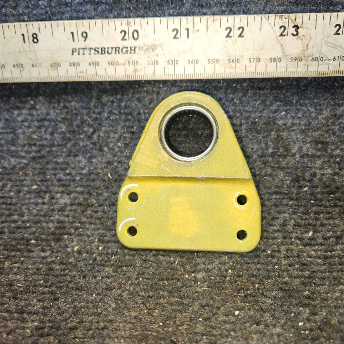 Used aircraft parts for sale, 002-524017-5 Beechcraft F33A Support Assembly Rudder Pedal