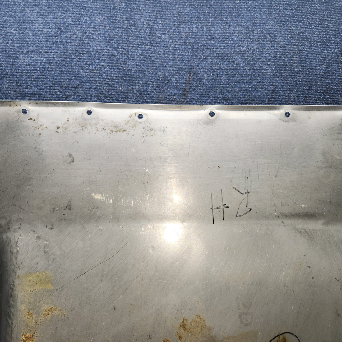 Used aircraft parts for sale, 96-980001-10 BEECHCRAFT 95-55B Exhaust Heat Shield – RH