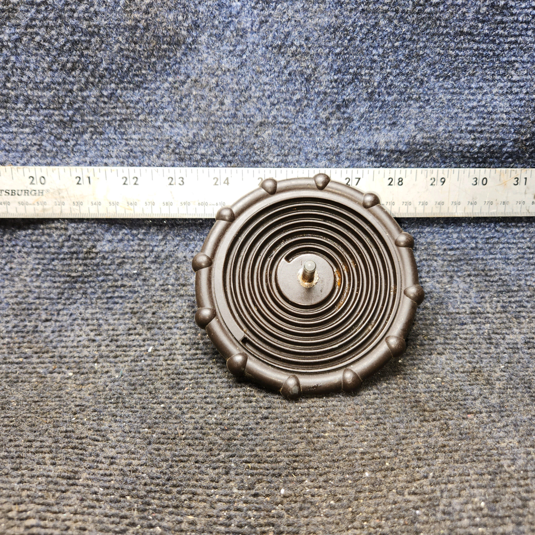 Used aircraft parts for sale, 0510127-1 Cessna 172E Elevator Tab Control Wheel Assy