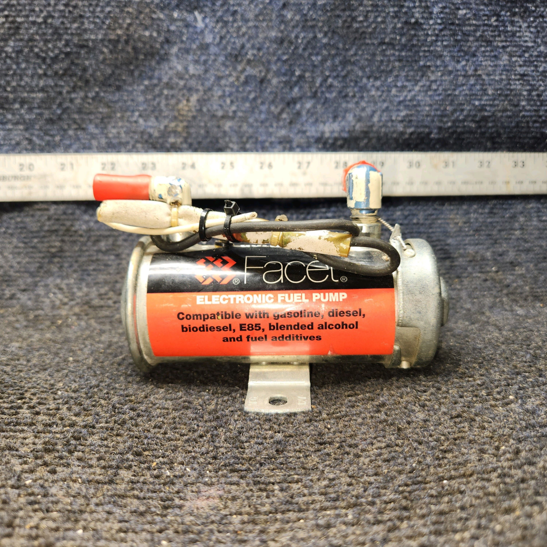 Used aircraft parts for sale, 477-060 Facet BEECHCRAFT F35 Fuel Pump Assy (Volts: 12)