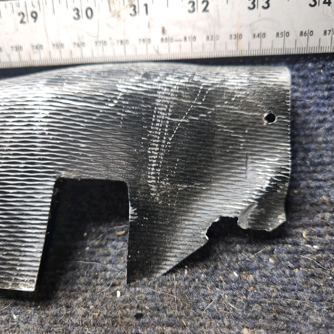 Used aircraft parts for sale, 36511-02 piper PA-28-181 Center Cabin Heat Duct Assembly – LH